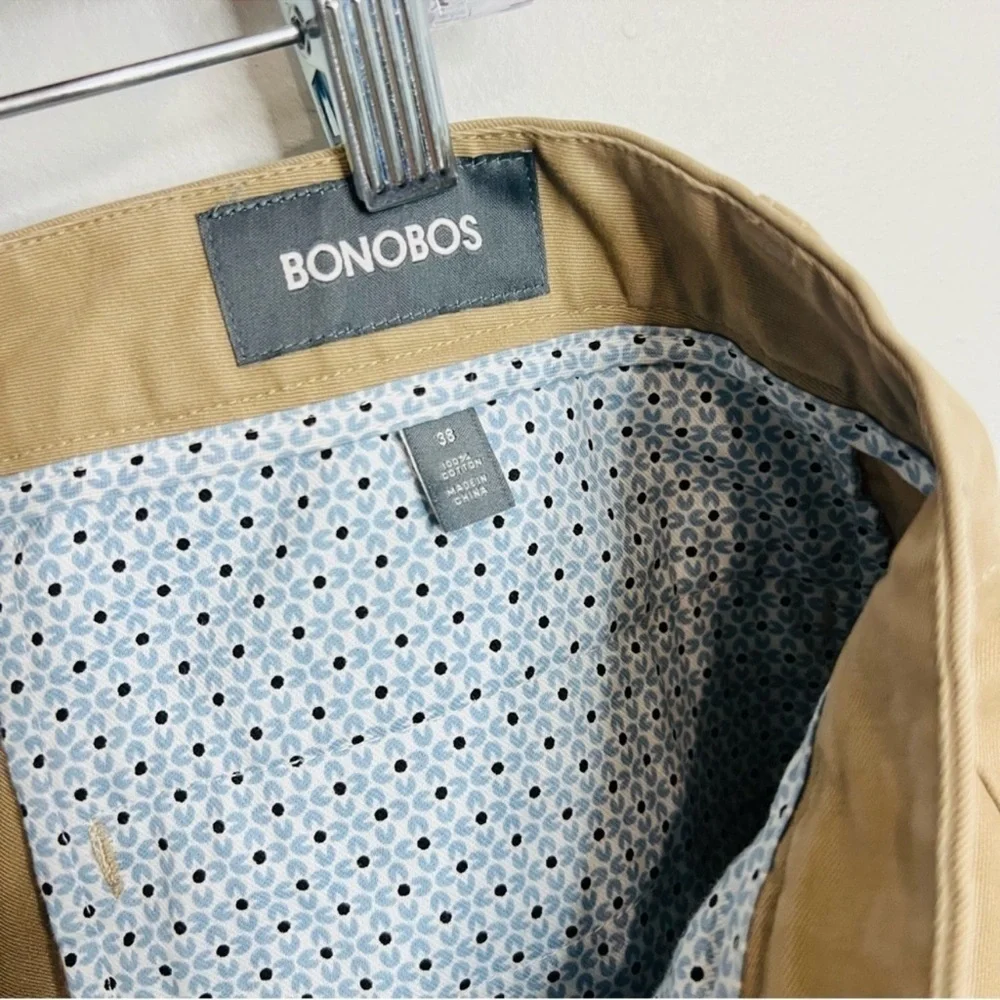 Bonobos Khaki Casual Classic Cotton Chino Shorts 38W